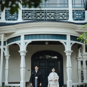 グッゲンハイム邸にて 神戸のフォトウェディング 前撮り・後撮り