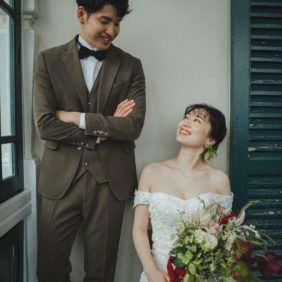 グッゲンハイム邸にて 神戸のフォトウェディング 前撮り・後撮り