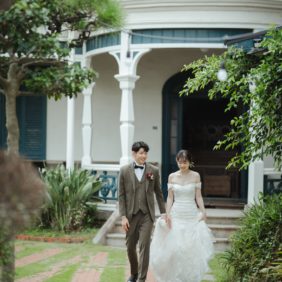 グッゲンハイム邸にて 神戸のフォトウェディング 前撮り・後撮り