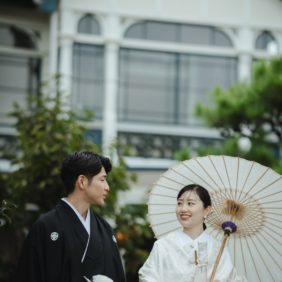 グッゲンハイム邸にて 神戸のフォトウェディング 前撮り・後撮り