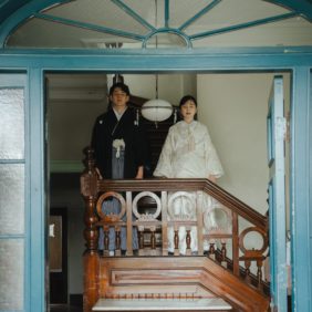 グッゲンハイム邸にて 神戸のフォトウェディング 前撮り・後撮り